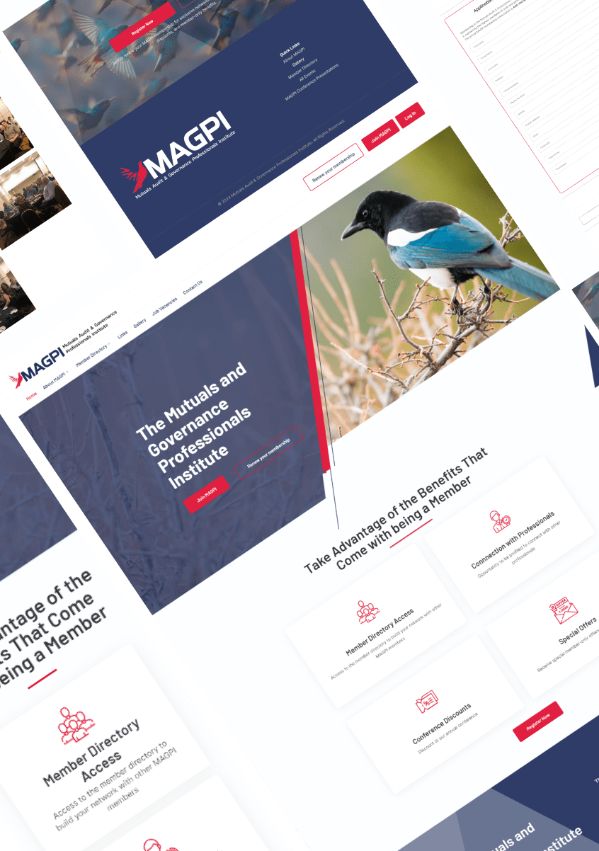 MAGPI redesign - membership website with elementor and forminator